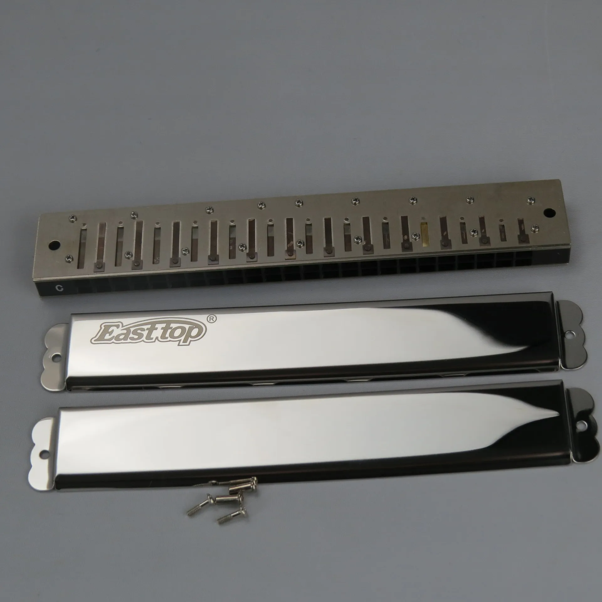 Professional easttop harmonica 24 hole with black case