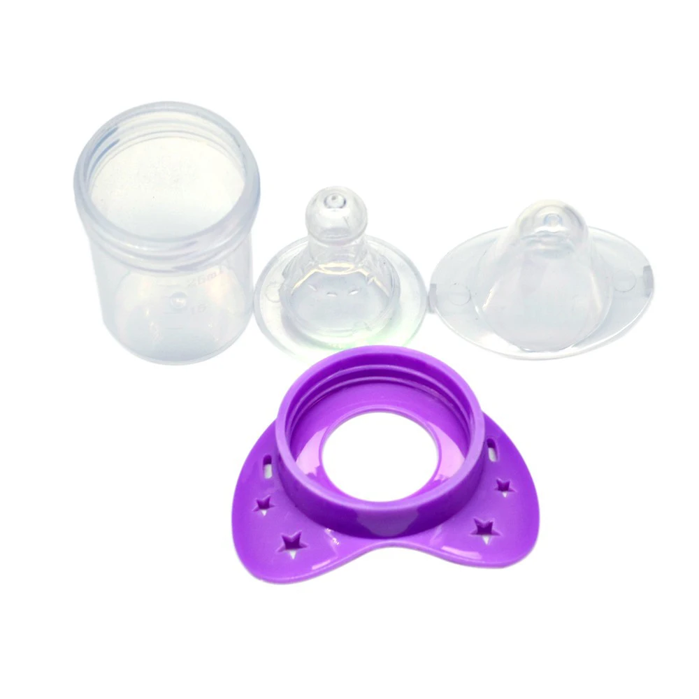 wholesale BPA free infant pacifier liquid feeder portable baby medicine dispenser