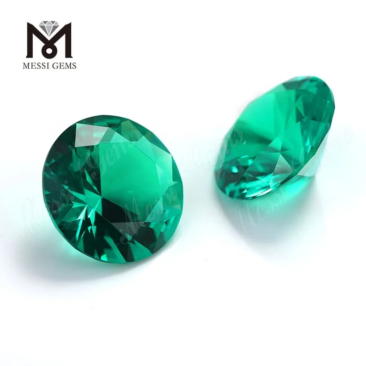 Loose Synthetic Hydrothermal Colombia Emerald Stone Price Per Carat