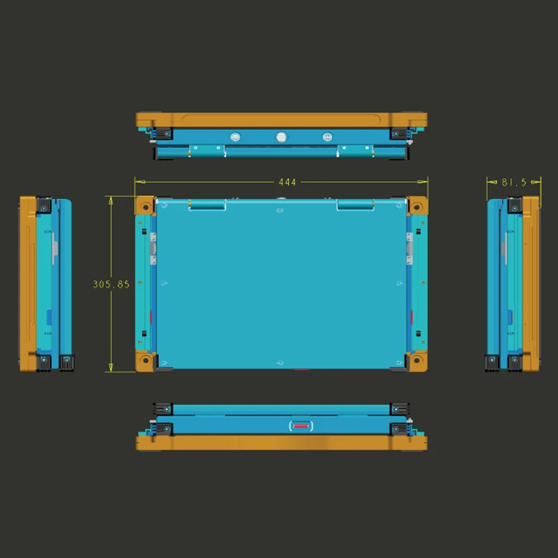 
14 inch HD rugged military computer 