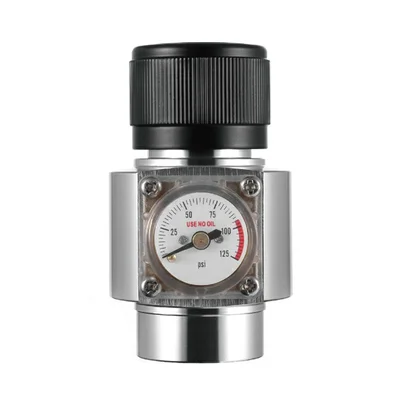 
125 PSI paintball Gun CO2 Regulator Kit with 20 oz HPA CO2 tanks 