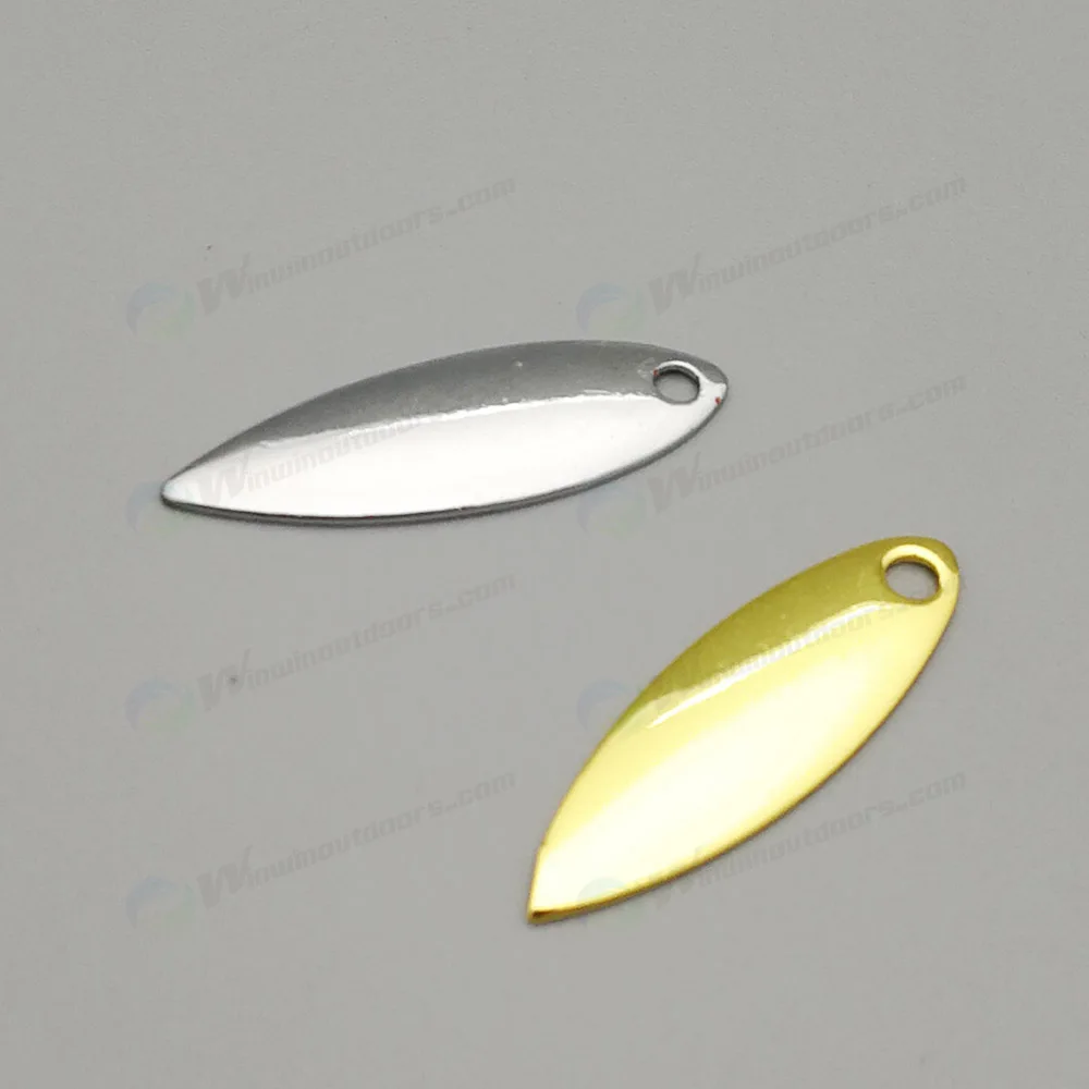 high quality types of mini spoon  ,all size and color customized brass fishing blade