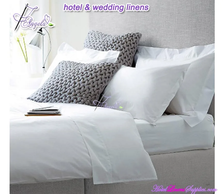 200TC plain percale наволочки, белые наволочки, стиль сумки-оптовая цена