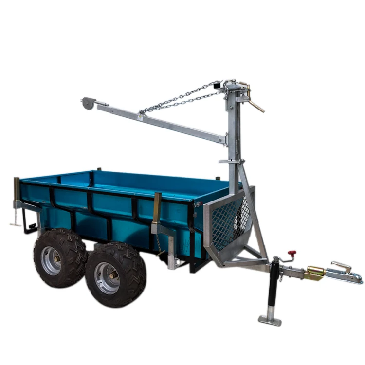 Высококачественный прицеп большой емкости Atv/atv для лесоматериалов/atv бревен Лидер продаж китайский