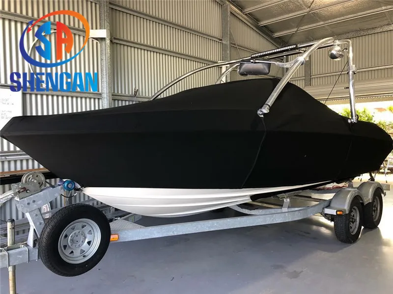 2019 New IN 600D oxford Universal waterproof boat cover fishing, Ski, Bass, Tri Hull runabout customized