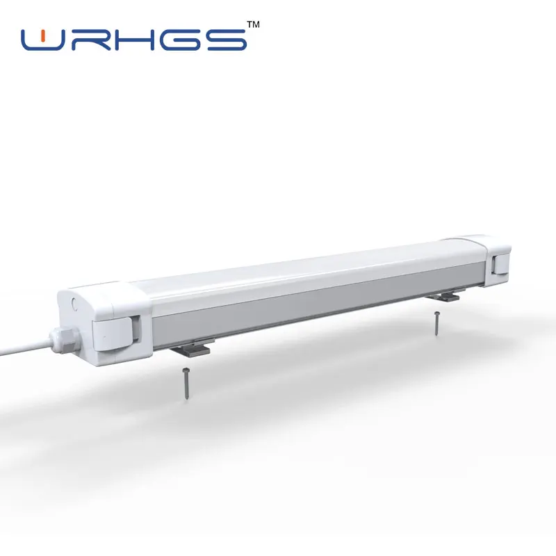 
AC 100v - 240v industrial led batten light waterproof aluminium metal vandal tri proof linear luminaires 