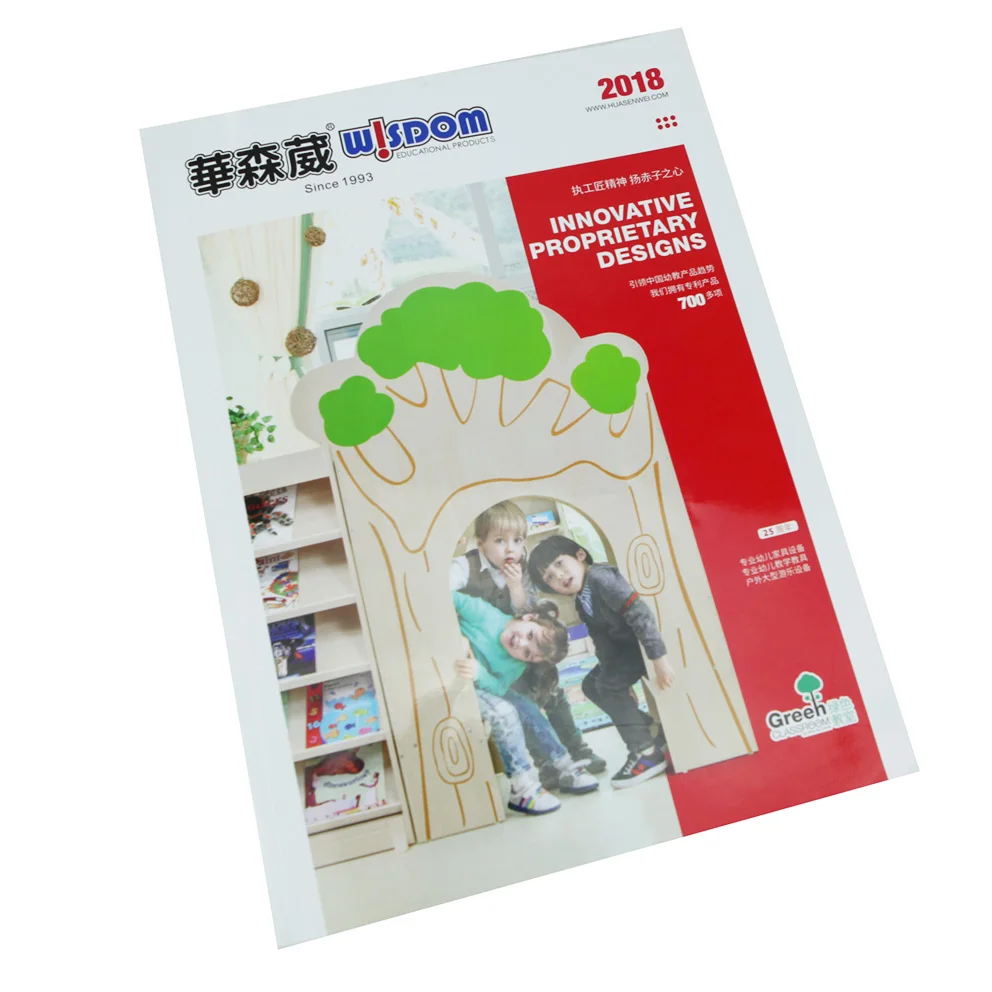 High Quality Low Price Custom Catalogue Printing Service Wood Furniture Catalog