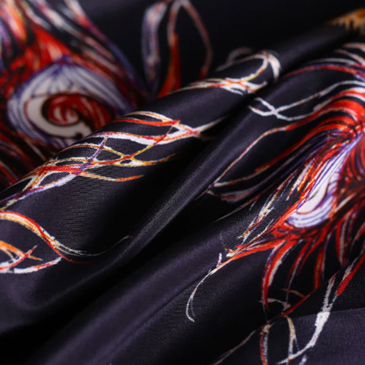 Оптовая продажа, хорошая шелковая одежда для платья, шелковая крепированная ткань