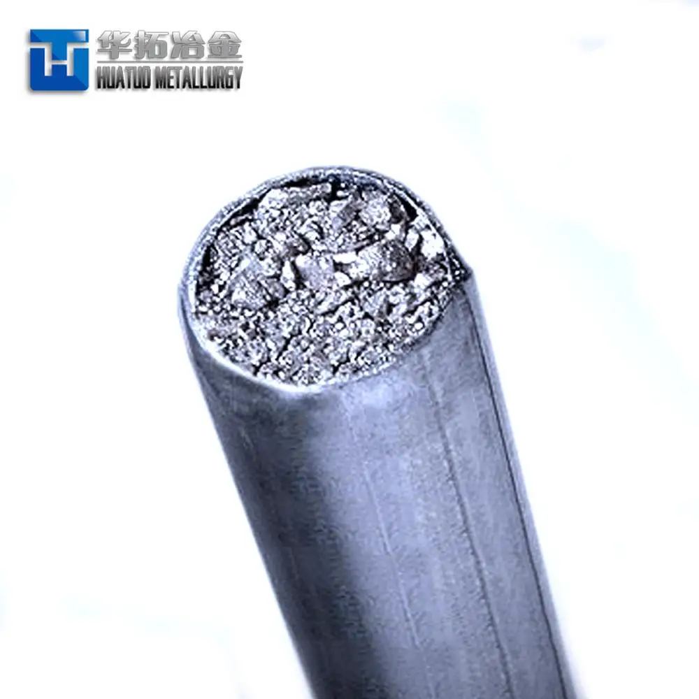 2023 Hot Sale Manufacturing Calcium Ferro alloy/Ca Fe Cored Wire With Best Price