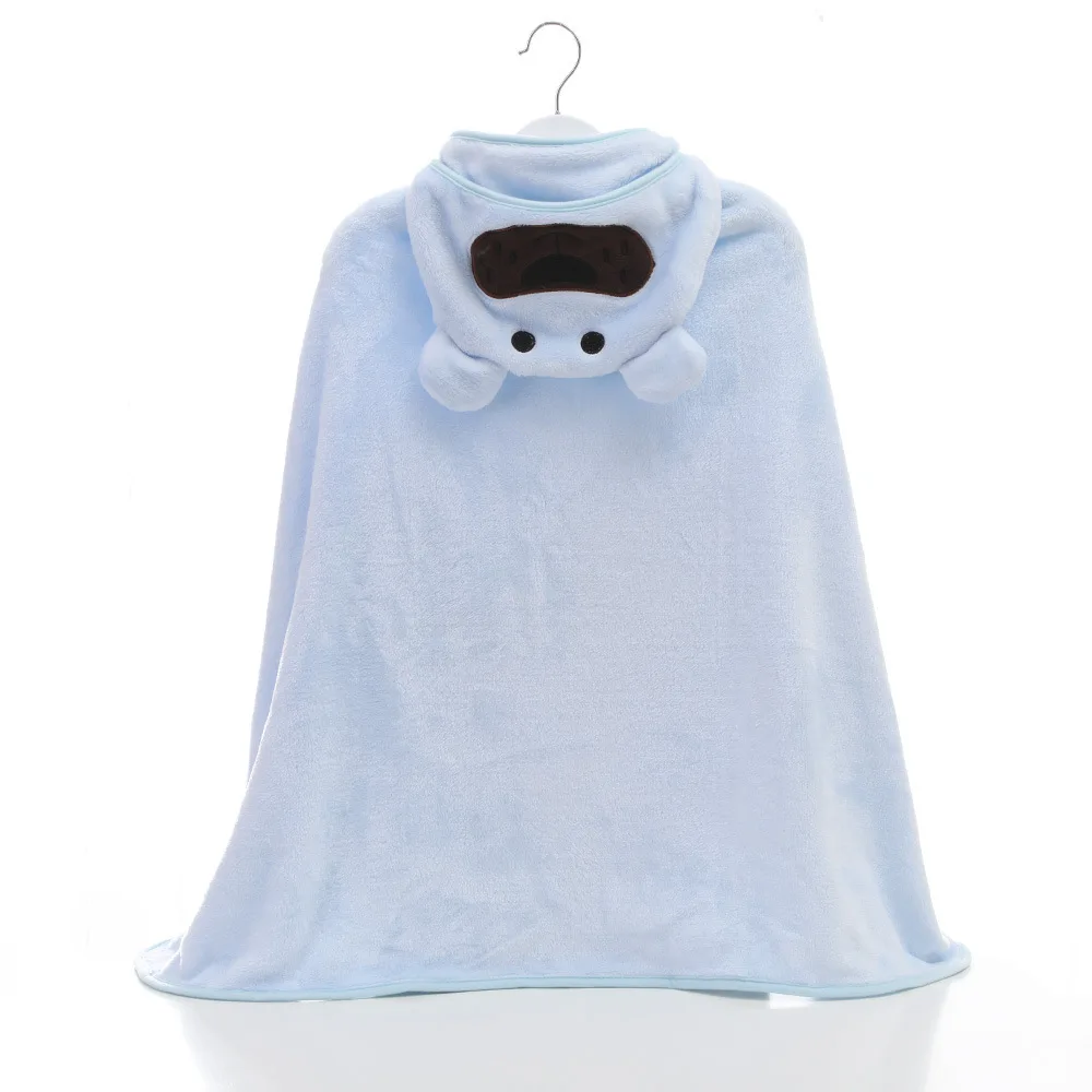 High Quality Wholesale Super Soft Baby Blanket Scarf Shawl Embroidered Hooded Blanket