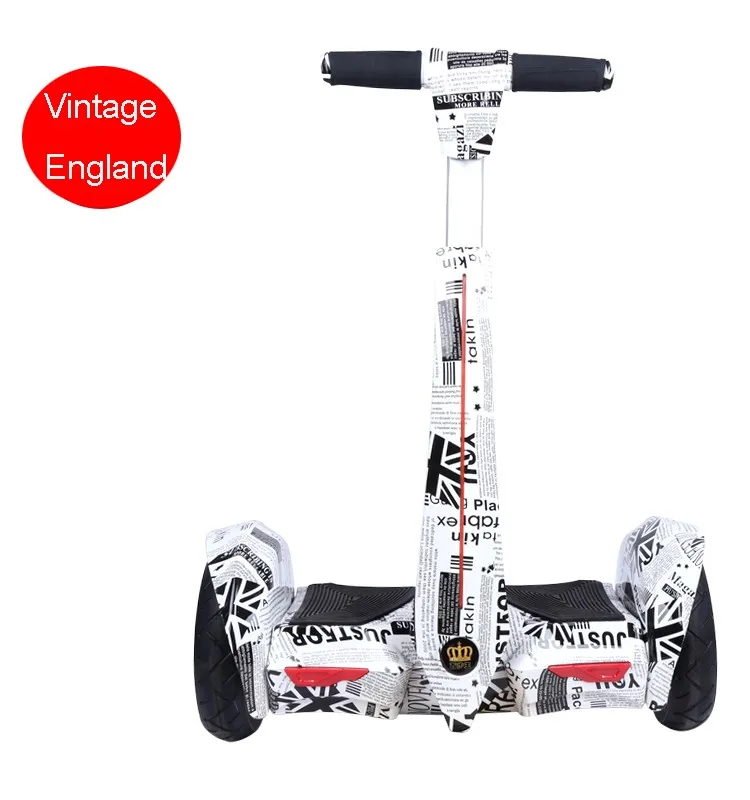 Batking 10 дюймов с логической самобалансировкой 2-колесный скутер с сине-зуба