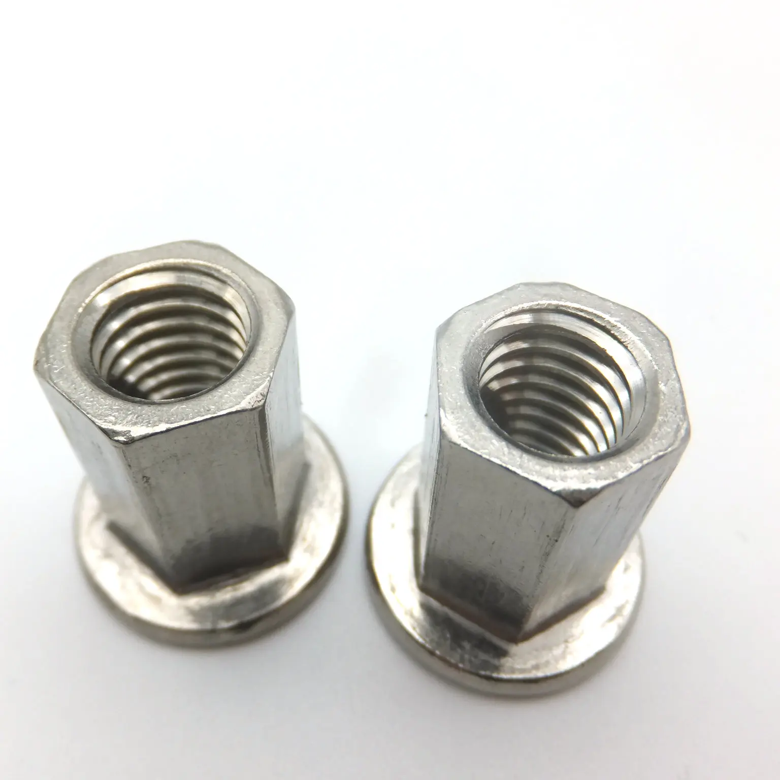 wholesale metric zinc plated quick  insert stainless steel 1/4-20 X 1-3/16  hex flange nut