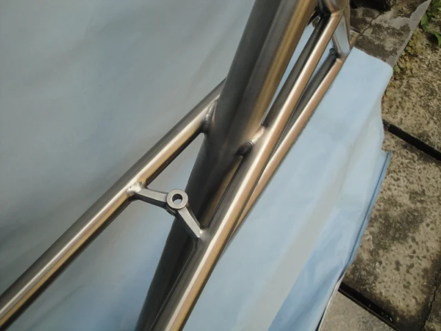 Lifetime warranty Waltly track bike frame titanium single speed frame