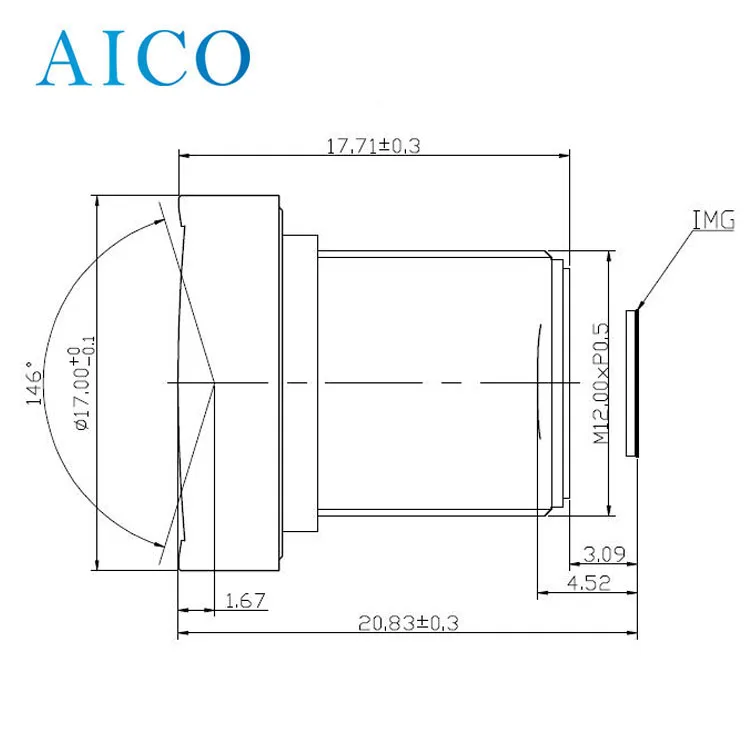 cheapest 1/2.7 inch F/1.8 3.18mm m12 s mount cctv board objectif lens for action sports DV camera