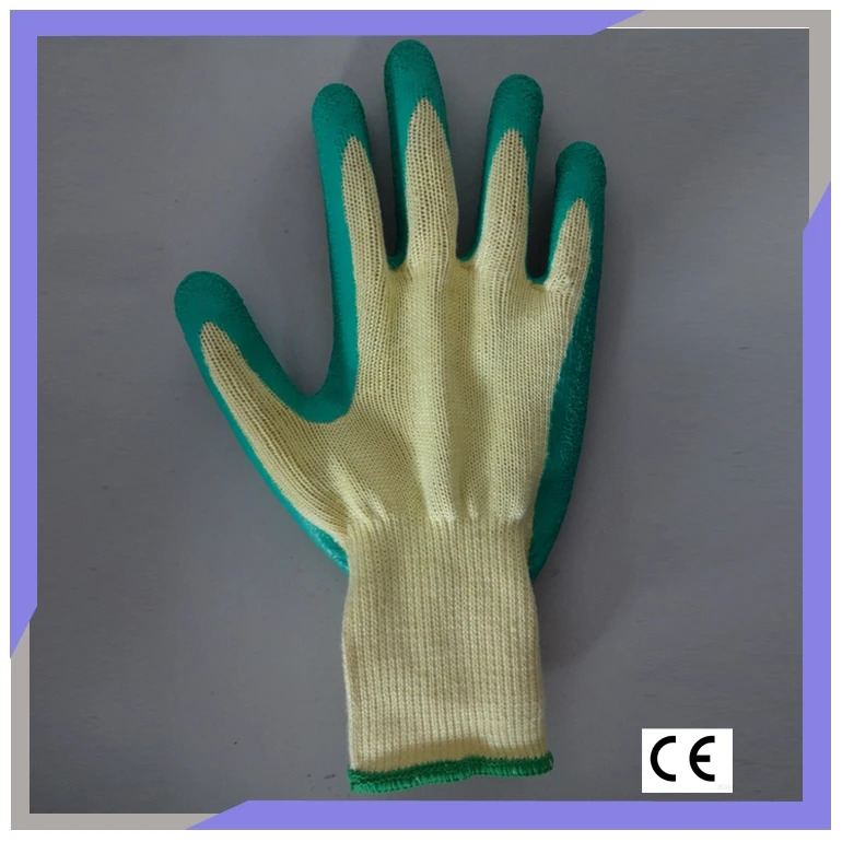 Rugged Wear Latex Palm Garden Work Gloves Wholesale