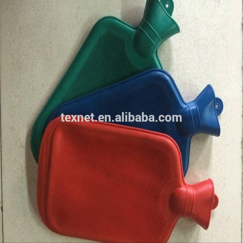 Professional good quality gel content 20 2L Hot Water Rubber Bottle With Cover 50pcs/carton