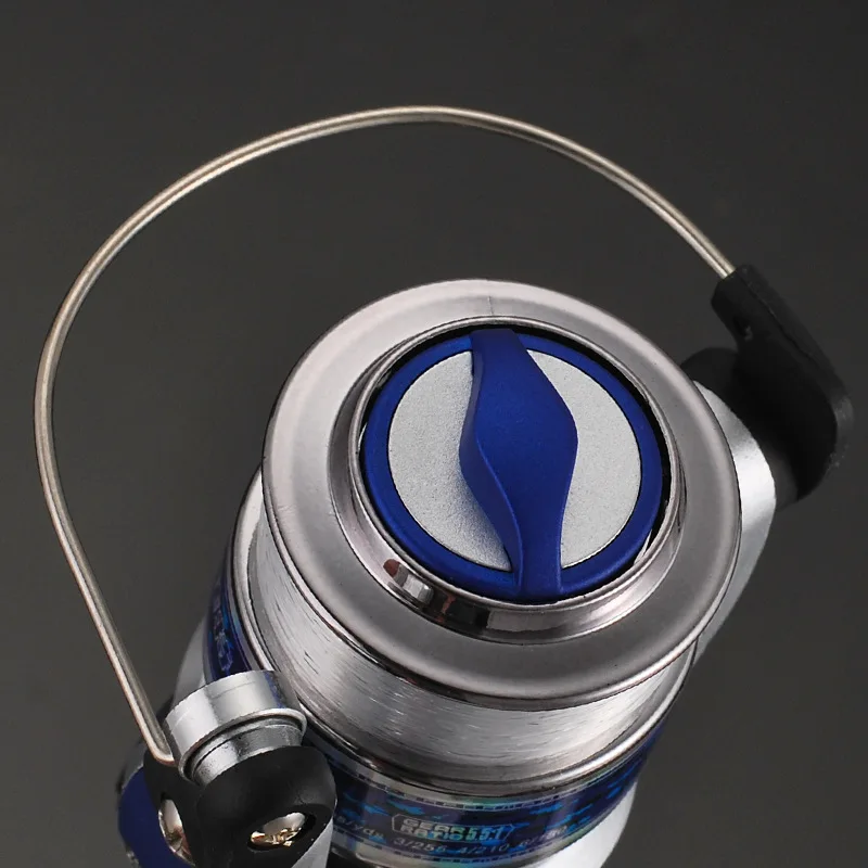 ABS Plastic Body Fishing Reels G-Ratio 5.5:1 Bait Folding Rocker Spinning Wheel Fishing Reel Carpa Molinete De Pesca