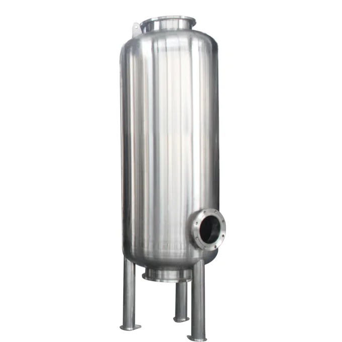 15T per hour sus multi media filter housing activated carbon filter