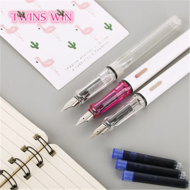 school supplies set kids flamingo best luxury pens with Blue Ink Cartridges 037