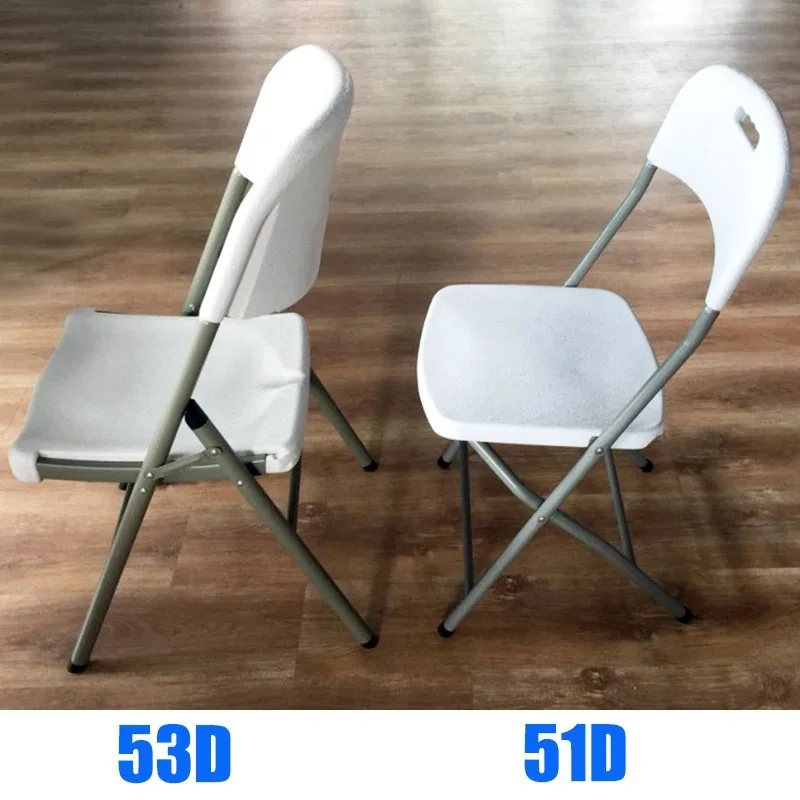 
Outdoor Plastic wedding camping white practical furniture folding chairs 
