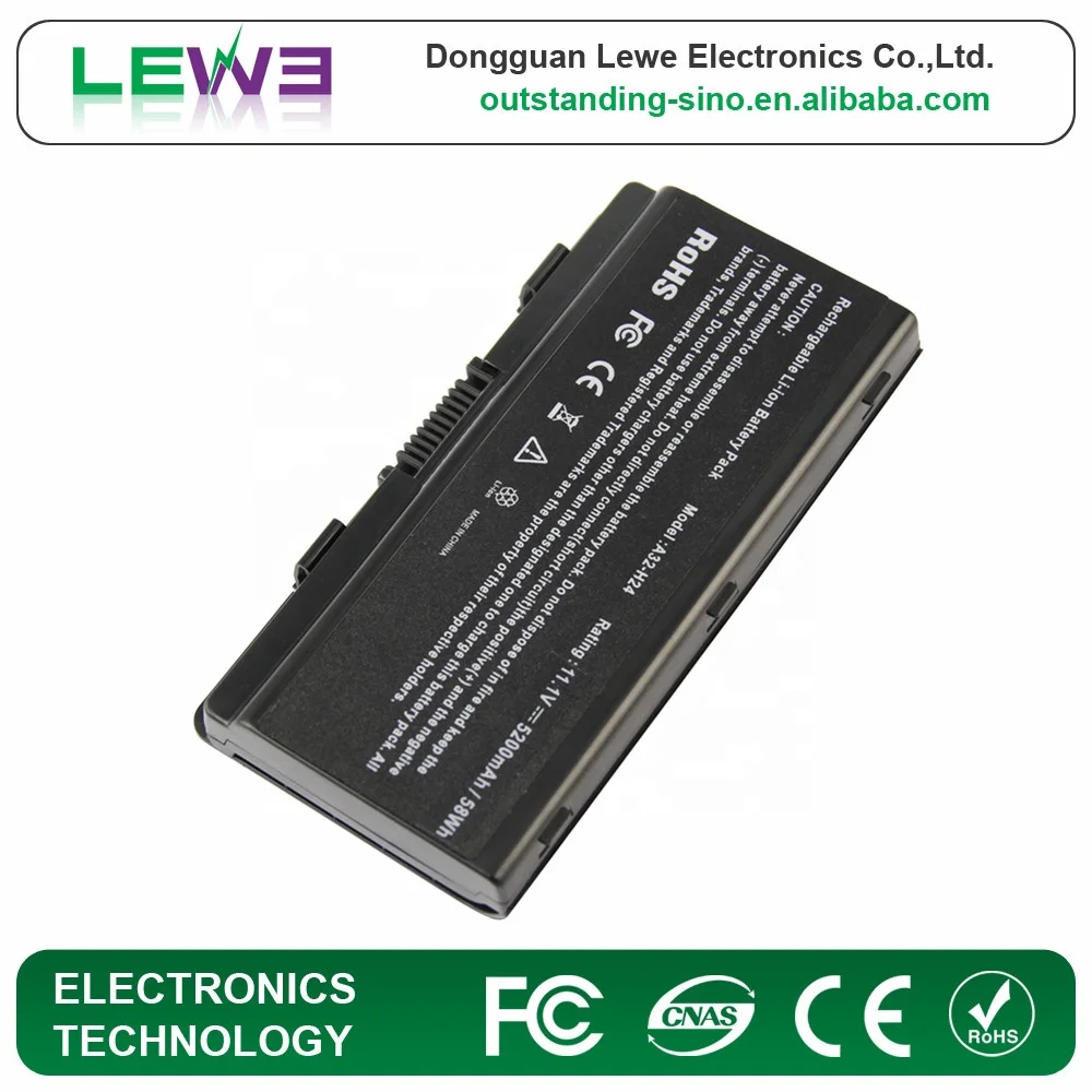 Replacement New Laptop Battery for ASUS A32-H24 Hasee A300 A350 A450 Series LG X-NOTE R450 Series L062066 1510-07KB000