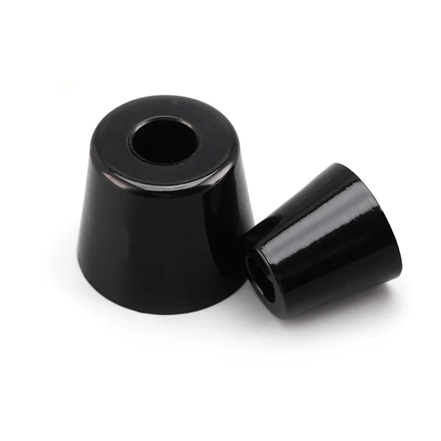 Custom recessed rubber bumper with thread,rubber feet