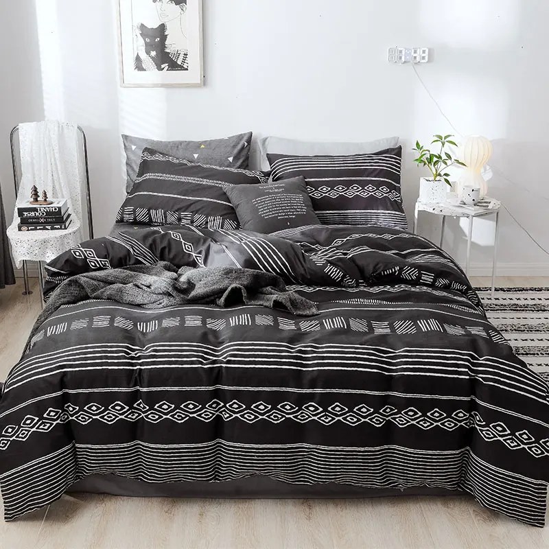 100% indian cotton fabric for velour queen size hotsale bedding sheets set