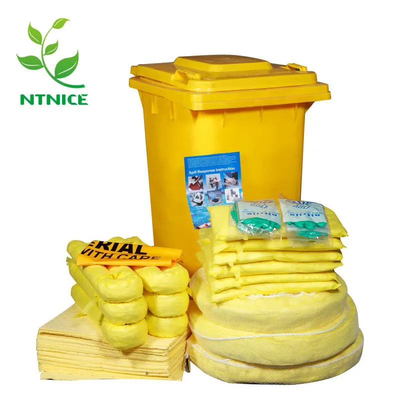 Oil Spill Kit For Workplace Emergency Oil Spill Kit For Safety Equipment