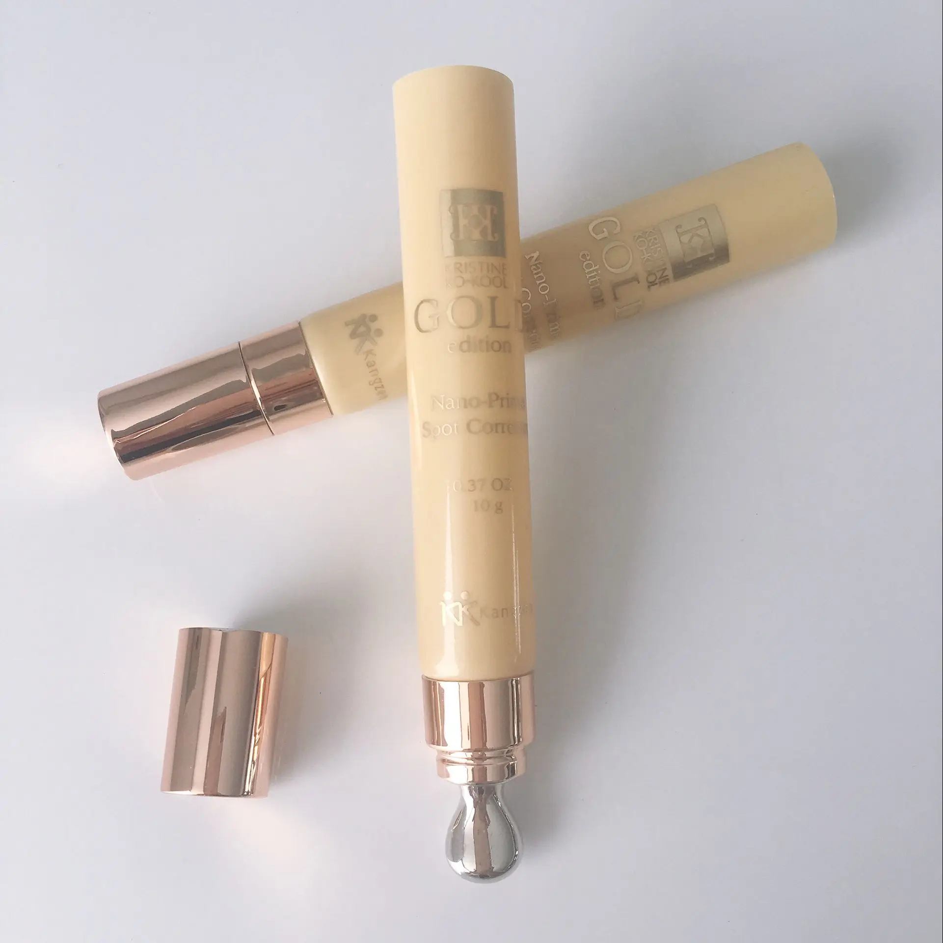 Direct supply triple roller ball applicator tube,roll on tube, stainless steel roller tube