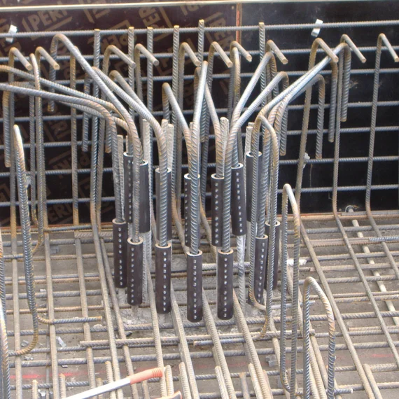 Steel Rebar Joint Sleeve, Bolted Rebar Coupler with Factory Price