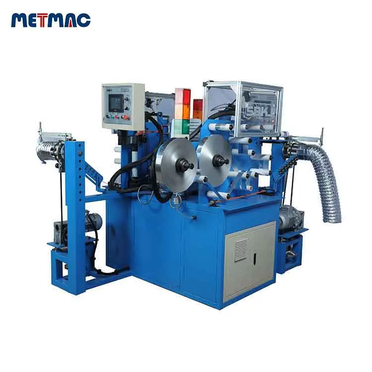 Flexible aluminum flexible duct forming making machine manufacture