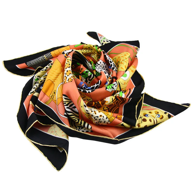 Hamocigia Designer Scarf Wholesale China Ladies Large Silk Scarf