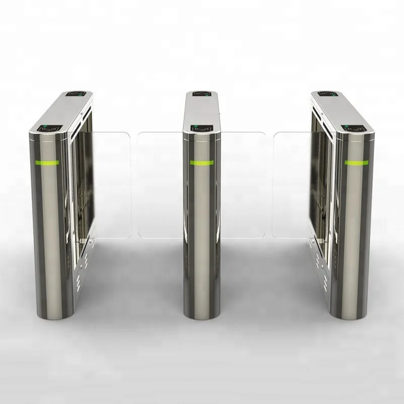Оптовая продажа автоматические Биометрические ворота системы RFID карты контроля доступа Оптический Тонкий качели турникет