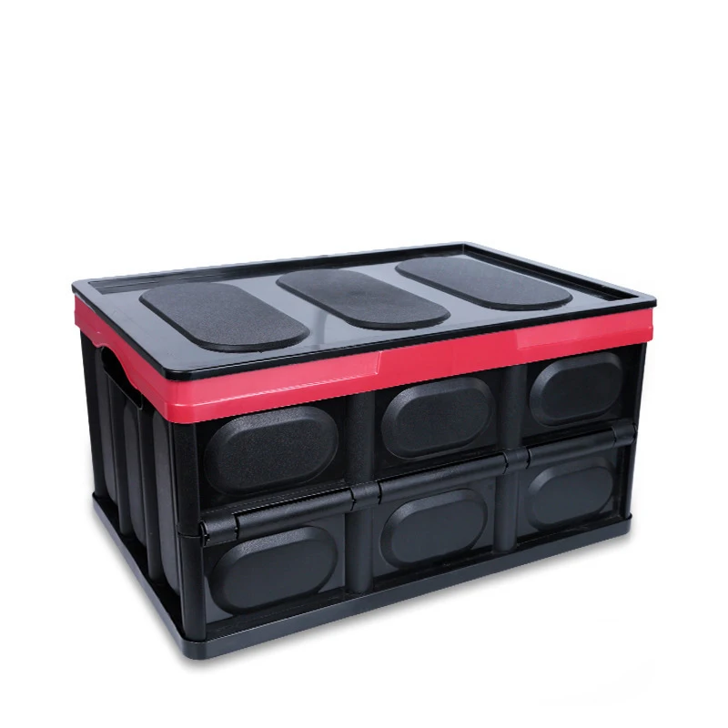
Plastic Universal Rear Car Organizer, Portable Folding Car Trunk Storage Case 