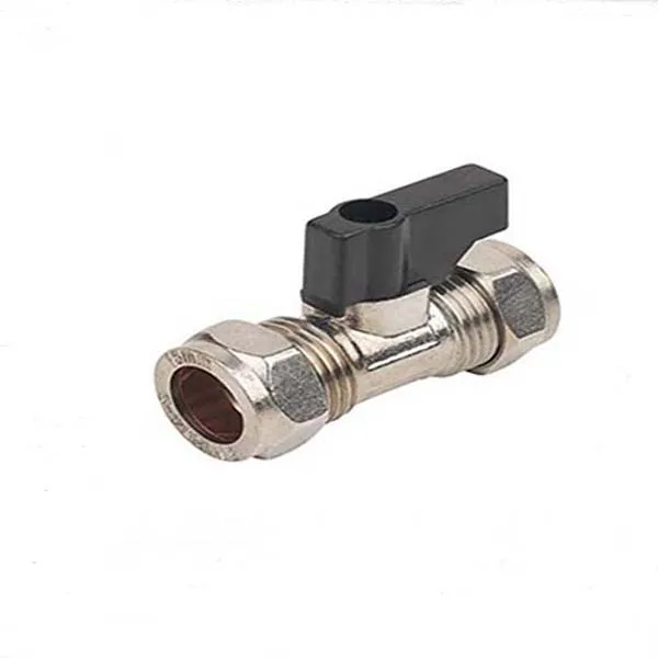 UK Market Popular 15mm 22mm Brass Isolating Valve for Copper