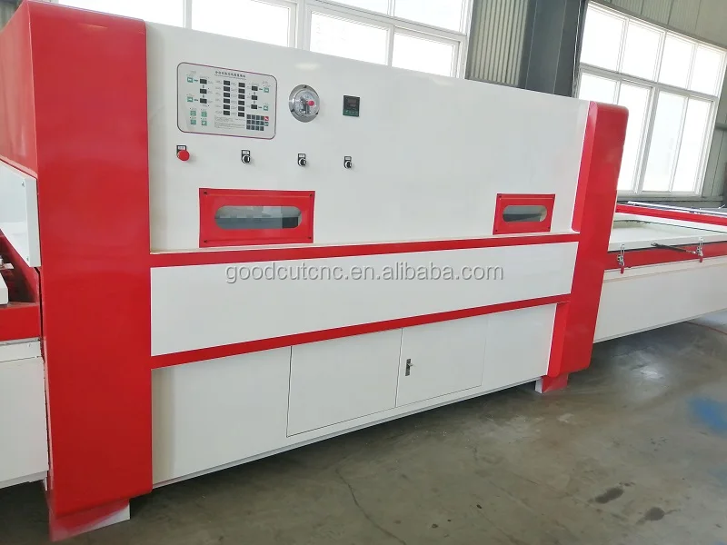 Jinan GoodCut тиснение вакуумный мембранный пресс ПВХ с ПВХ PE ABS PC фольга