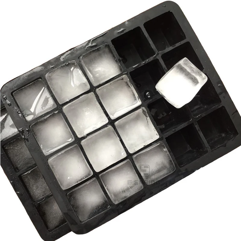 DIY Pudding Jelly Silicone 20 Ice Cube Tray Mold