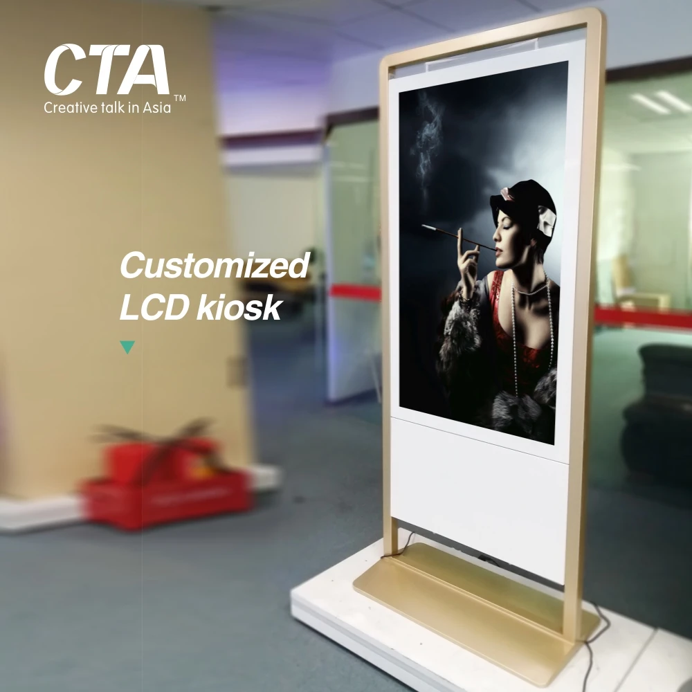 Guangzhou two side lcd led advertising display machine ,screen manufacture