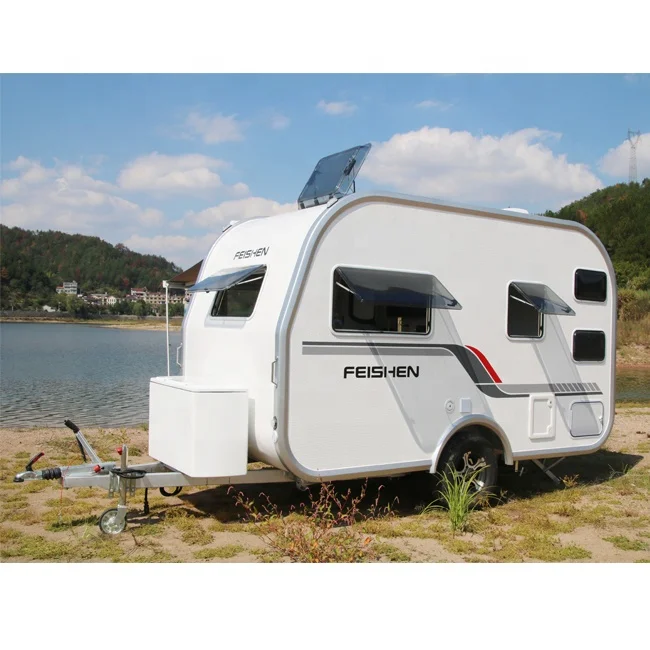 OEM service camping trailer caravan with awning