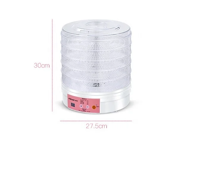 KAKOO Wholesale digital round 5 trays mini home food dehydrator fruit dryer SX-Series