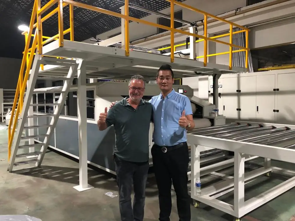 HH-F003 double belt press flat laminating machine