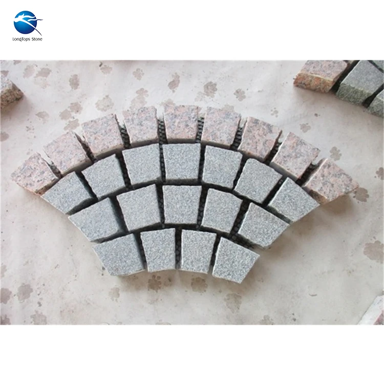 Недорогой мощение G562 из красного гранита для подъездной дорожки на продажу