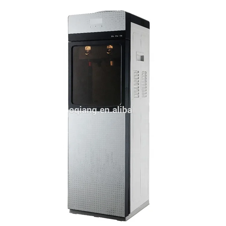 Dependable quality cold and hot plastic door water dispenser with cabinet