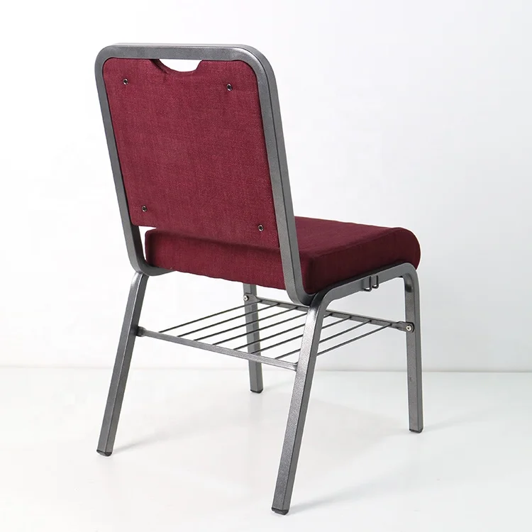 Hotel  chair wholesale cheap price modern stackable church chair