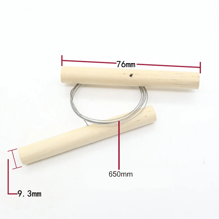 Hand Crafts Tool Wood Knife Wire Clay Cutter For Plasticine Cheese Ceramic Art Works Pottery Tools