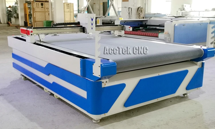 Automatic Auto Feed Roller Cnc Oscillating Knife Cutting Machine For Sale In Best Price