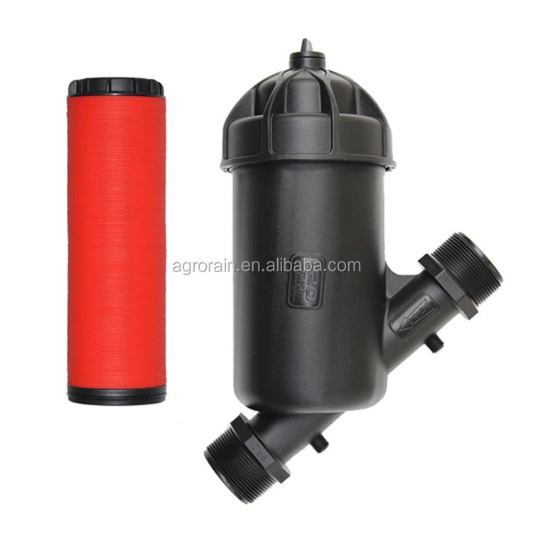 3/4 inch plastic micro Y type disc filter inline filter for irrigation system 1725D120