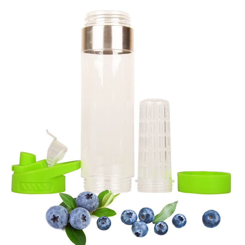  24 oz BPA бесплатно Тритан пластичные любовь bpa бутылка для воды фруктовый чай Заварки с вашим