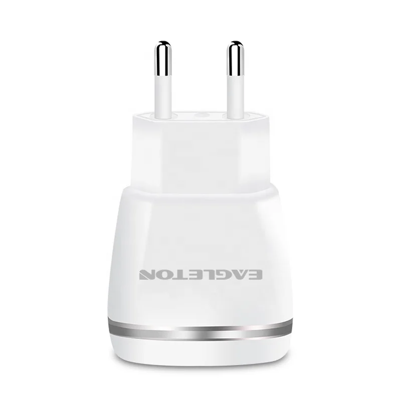 AC plug AC power adapters 2 port 5V 2.1a dual usb portable home travel wall