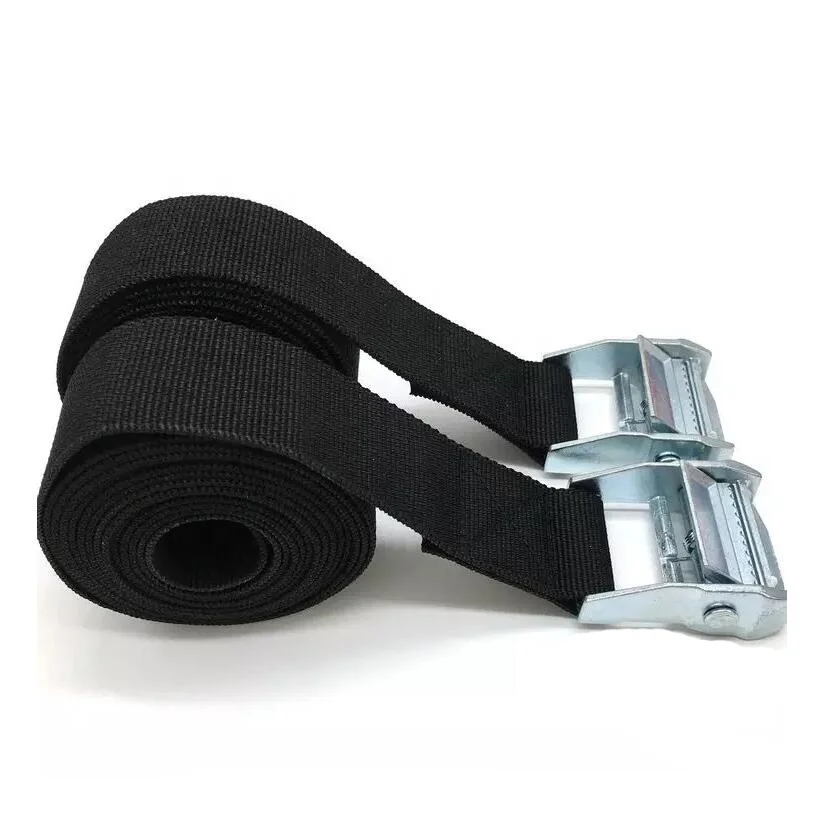 Cam buckle transport packing belt, cargo binding belt,tie down straps